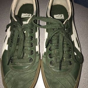Vintage green onitsuka tiger sneakers